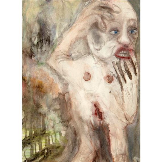 Frauenakt by Klaudia Schifferle