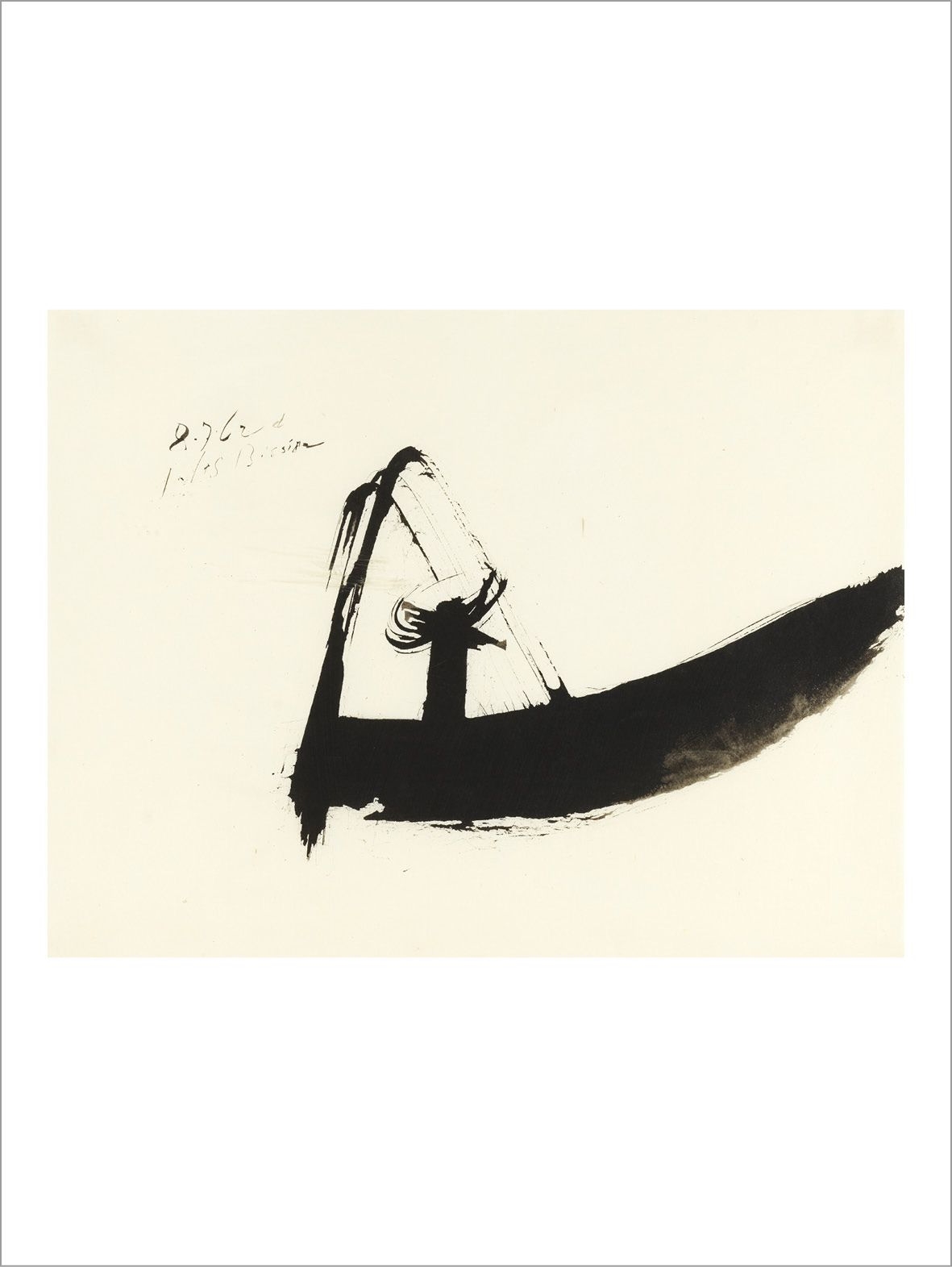 Julius Bissier | Untitled (1962) | MutualArt
