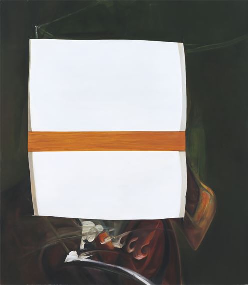 Destroyed Painting (After Francis Bacon) by Annie Cabigting, 2010, Painted in 2010