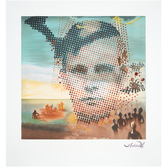 Salvador Dalí | Galacidalacidesoxyribonucleicacid (Circa