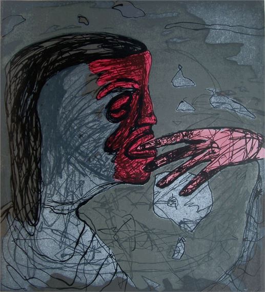 Finger im Mund A.14 by Wolfgang Smy, 1987