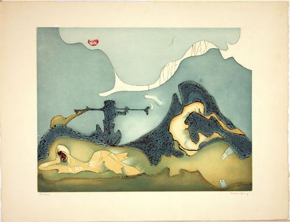 Bonjour Max Ernst by Dorothea Tanning, 1975