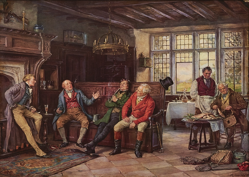Margaret Dovaston Tavern Scene MutualArt