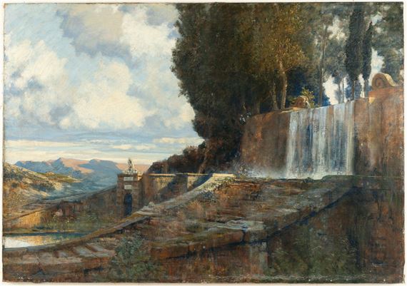 Max Roeder | In the park of the Villa d’Este (1901) | MutualArt