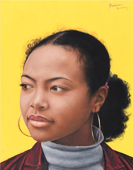 Portrait of Niqui Wigley by Norman Douglas Hutchinson, 2004