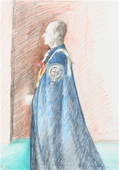 Study for the portrait of HRH Prince Philip