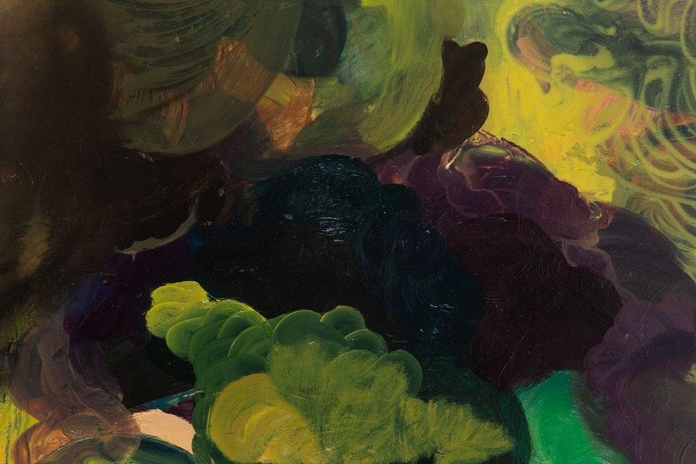 Artwork by Anna Kwiatkowska, Crocodile, Made of oil/canvas