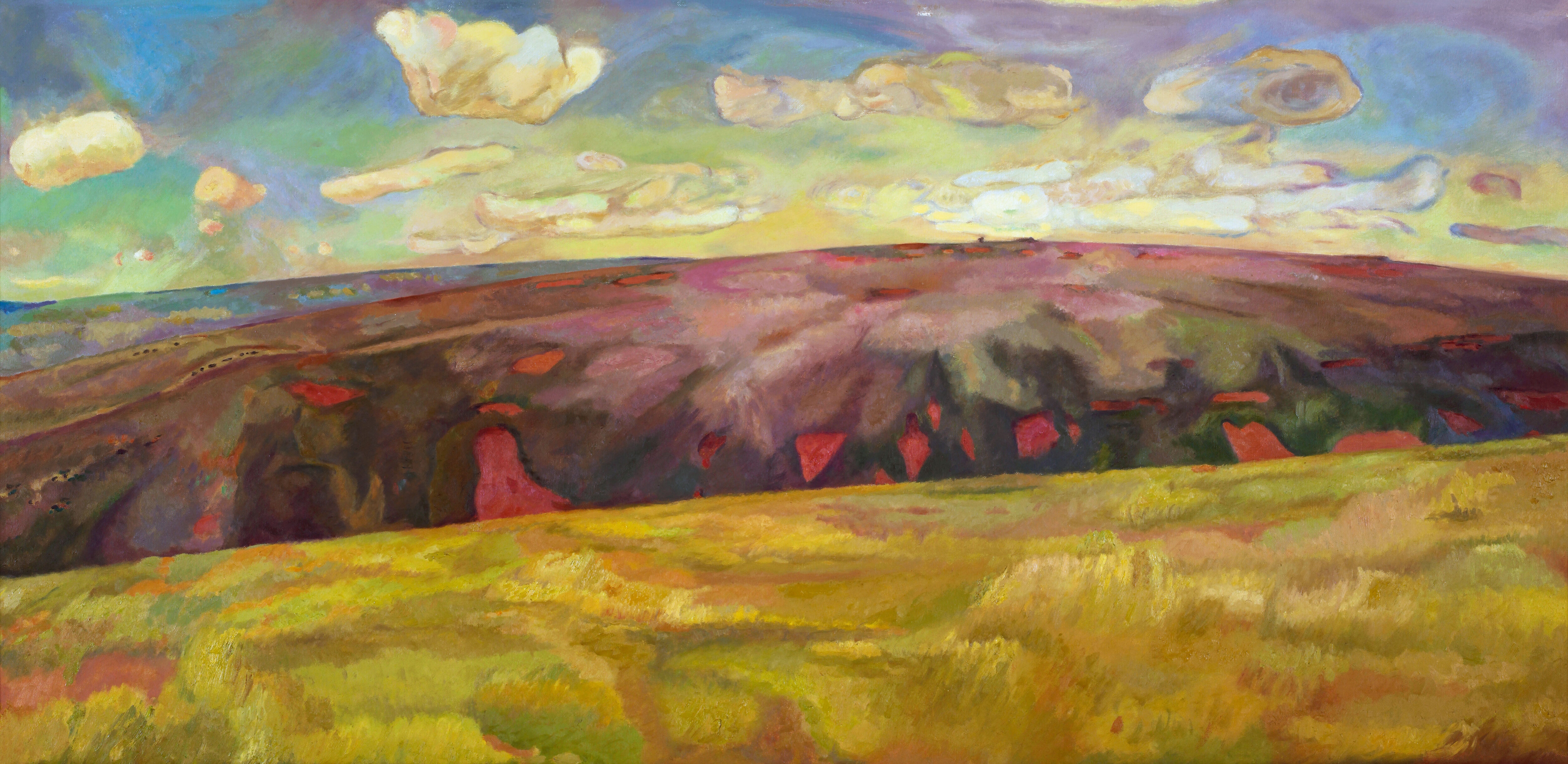 Artwork by Zhao GE, FRY GRASSLAND, Made of Oil painting on canvas