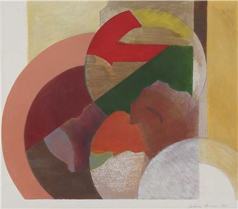 Untitled; and a print by the same artist - Barbara Freeman