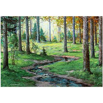 Waldinneres (inside the forest) - Karl Hauptmann