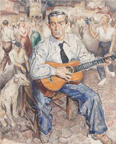 Gitarzysta by Maria-Mela Muter