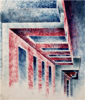 Progetto di edificio costruttivista, - Giorgio Ceccherini