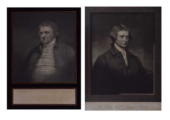 The Right Hon. Edmund Burke by George Romney, J. Jones, 18th Century