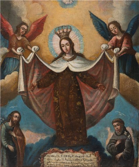 Our Lady of Carmen by Colonial School, 18th Century