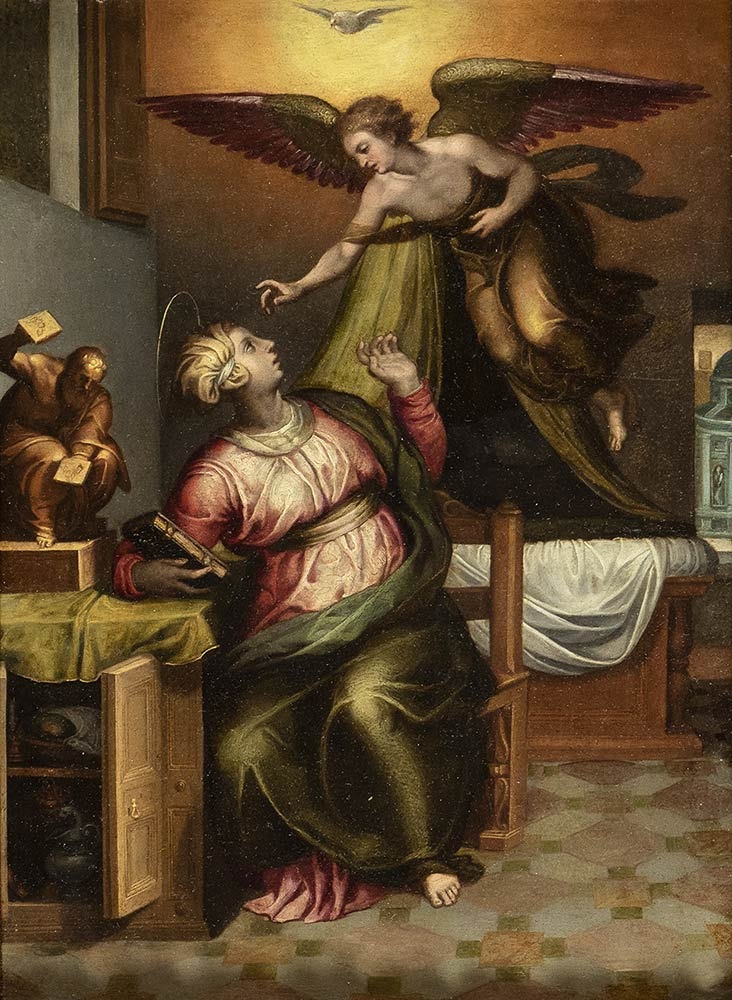 Annunciation by Marcello Venusti