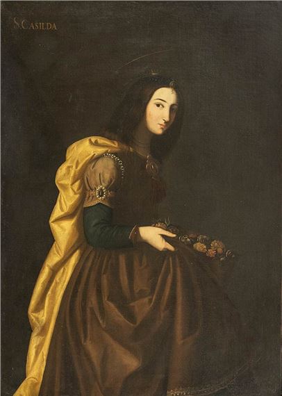 Saint Casilda by Francisco de Zurbarán