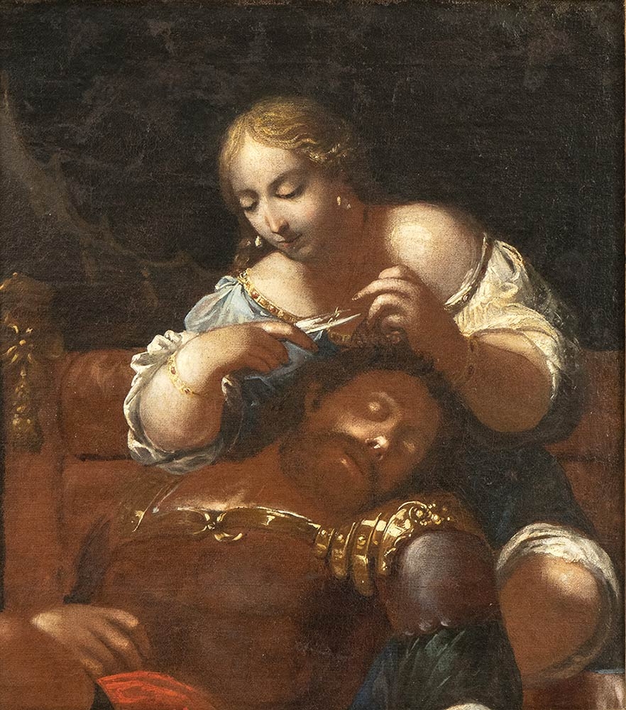 Samson and Delilah by Sebastiano Mazzoni