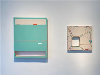 Jason Gubbiotti’s Sculptural Paintings Manifest the Claustrophobia of Lockdown