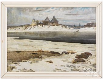 Landscape - Anatoly Vasievich Mikrukov