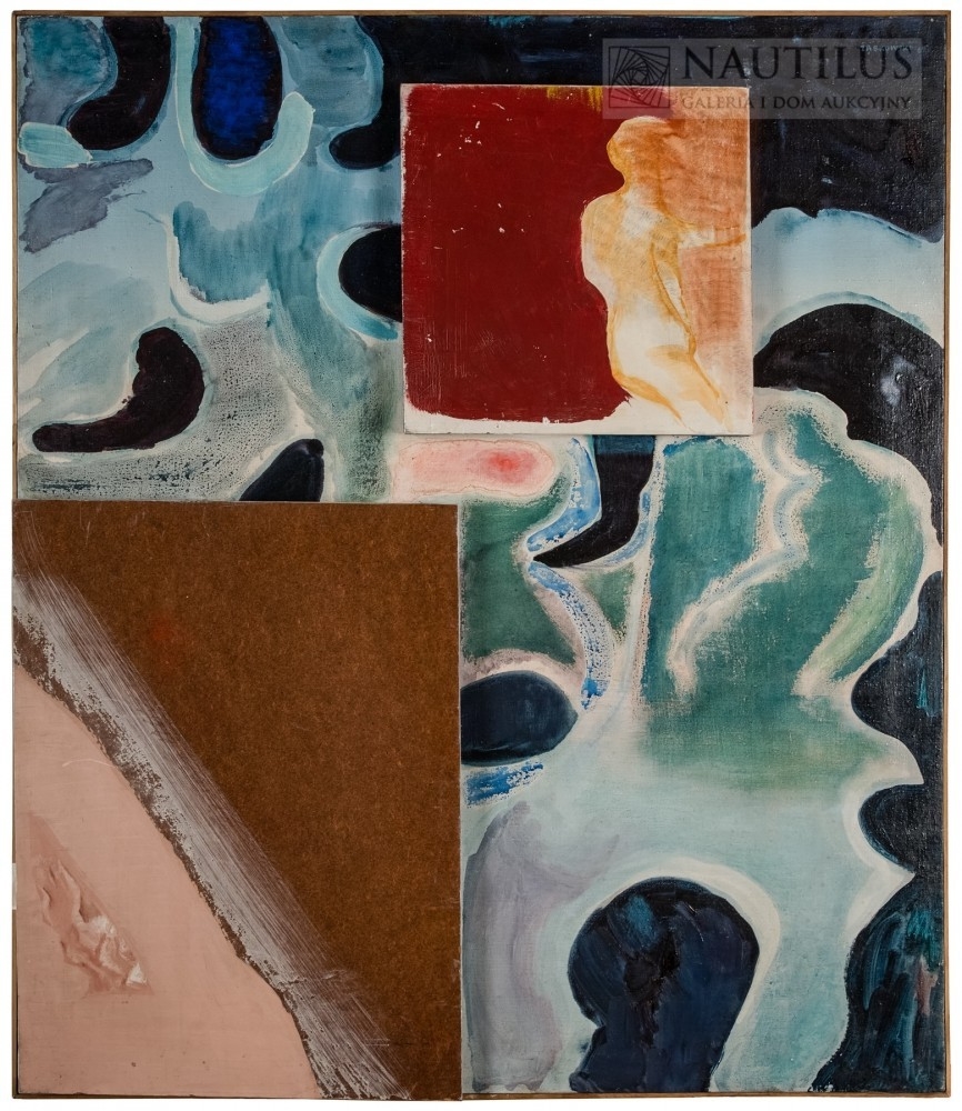 Artwork by Józef Lucjan Ząbkowski, Niepokój,, Made of Oil, tempera, mixed technique / canvas