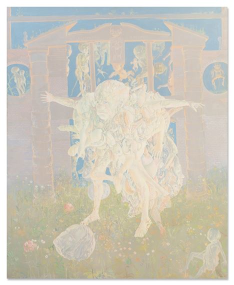 Le Conseiller Crespel by Miodrag Djuric Dado, dated 66