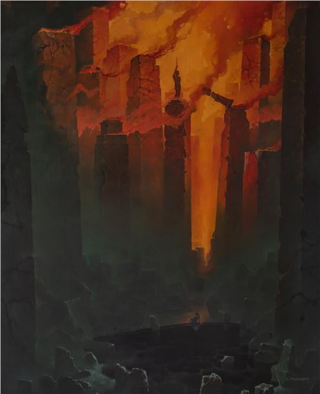 Ego, black lake by Krzysztof Powalka, 2014