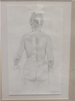 Standing female nude - Sam Dalby