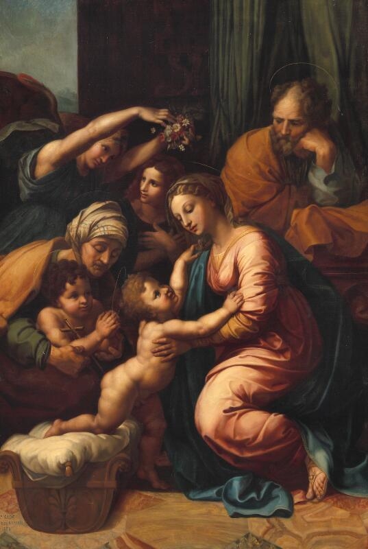 Raffaello Sanzio | The Holy Family of Francis I (1873) | MutualArt