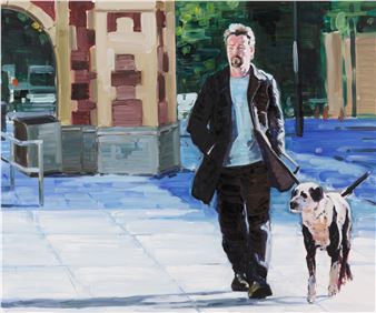 'Walking the dog', 2018 - Jerry Mangelschots