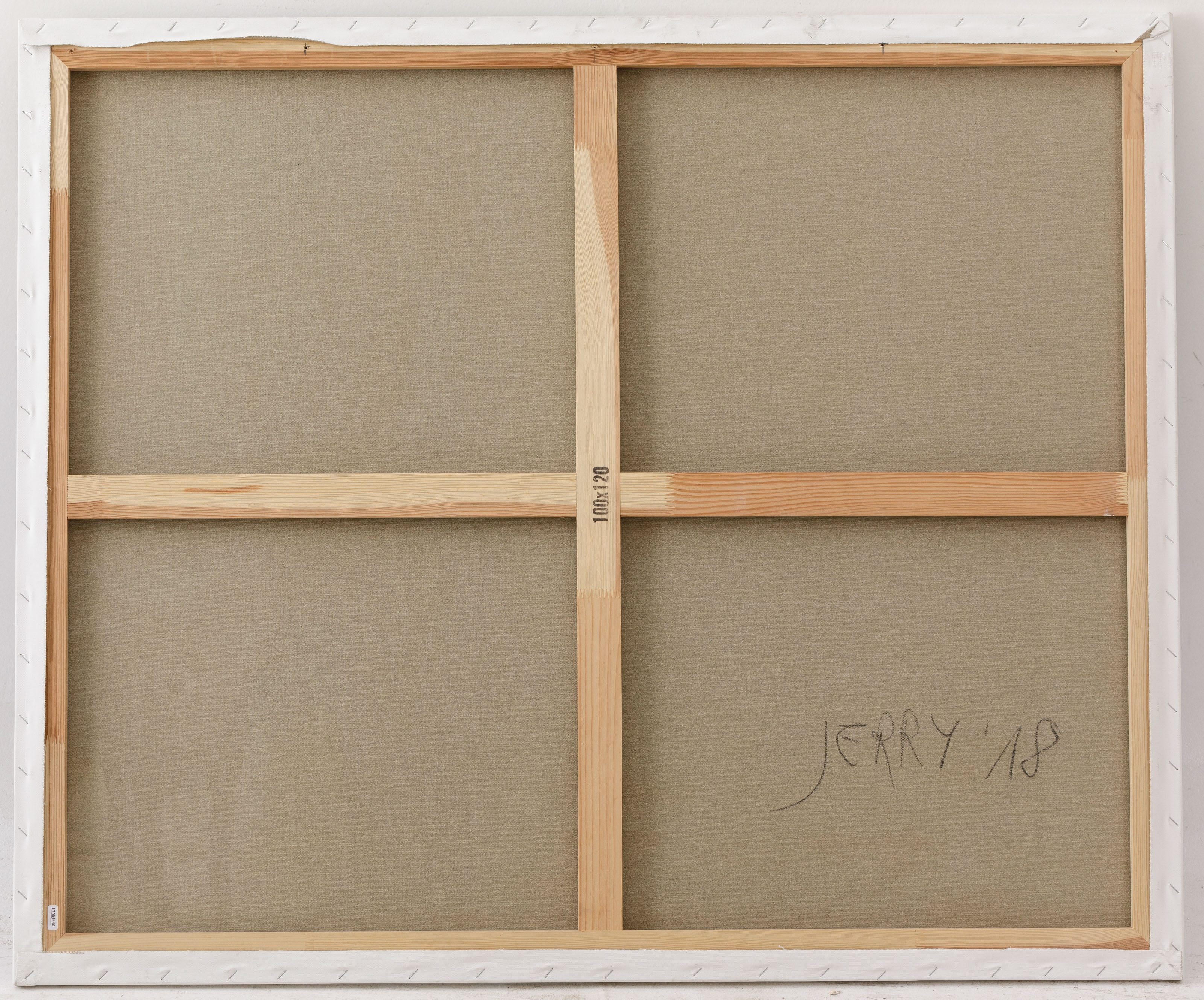 Artwork by Jerry Mangelschots, 'Walking the dog', 2018, Made of Canvas