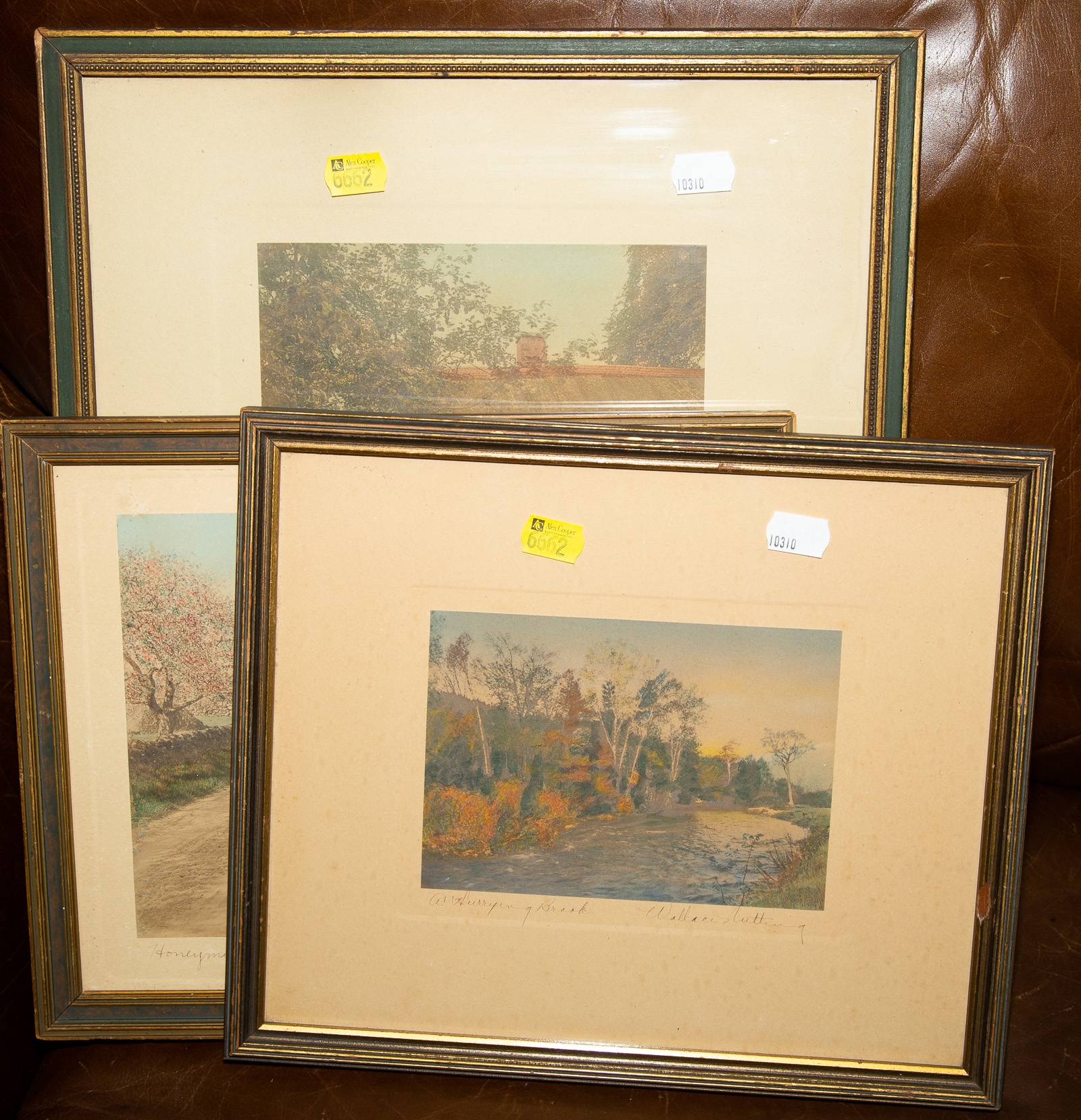 Wallace Nutting Three Framed Wallace Nutting Prints MutualArt