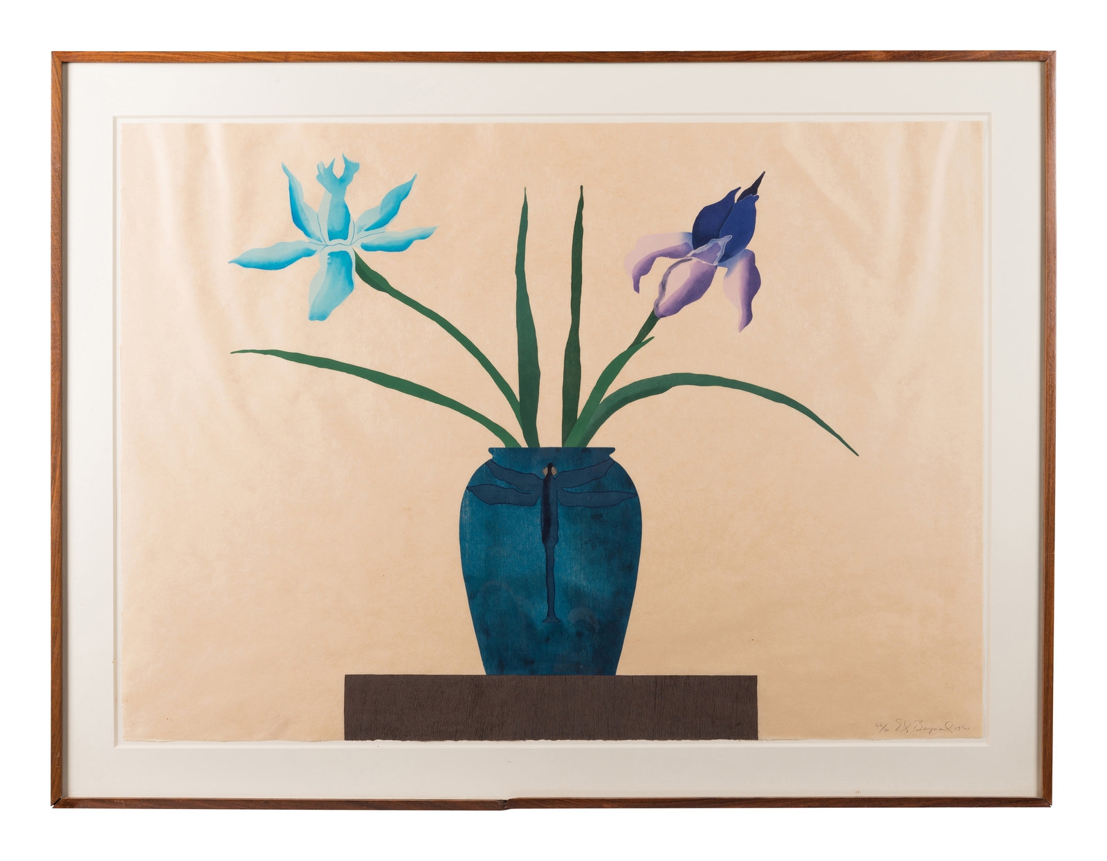 Ed Baynard | Dragon Fly Vase (1980) | MutualArt