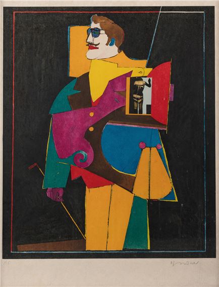 Richard Lindner | How It All Began (1969) | MutualArt