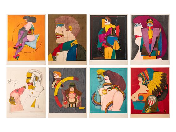 Richard Lindner | How It All Began (1969) | MutualArt