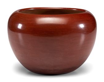 Redware Pottery Jar - Rose Cata Gonzales