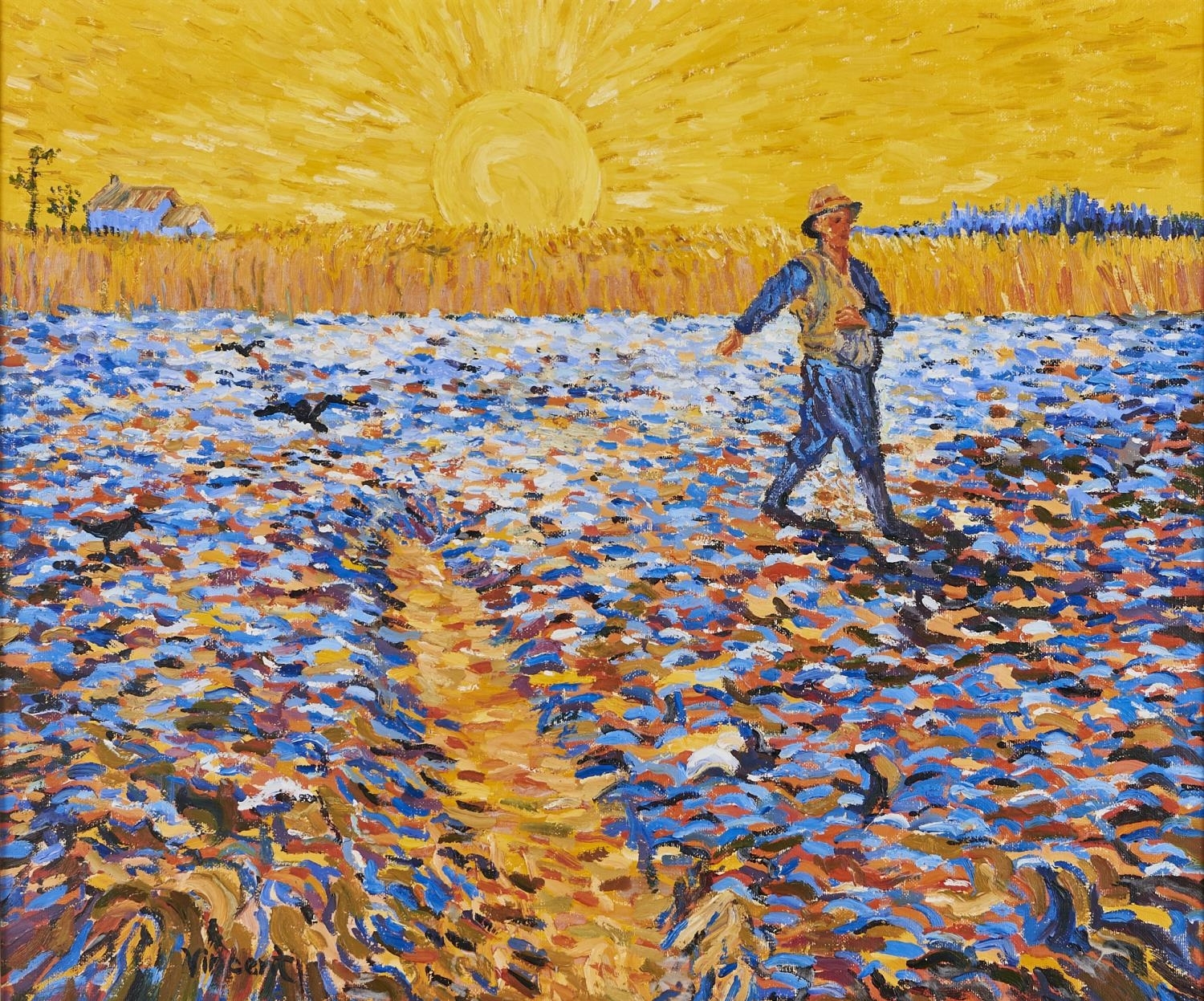 Vincent Van Gogh The Sower MutualArt