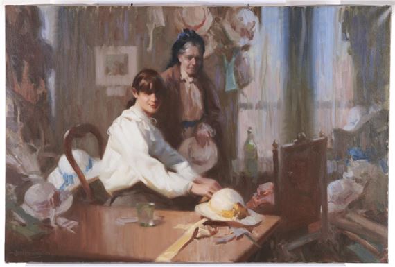 The Young Milliner by John R. Townsend