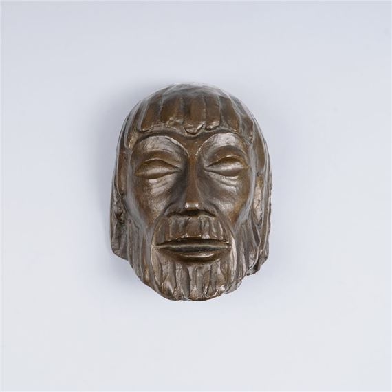 Christusmaske VI by Ernst Barlach