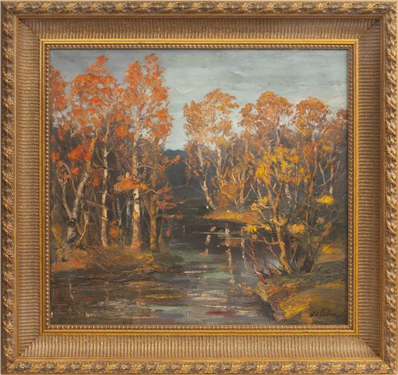 Autumn by Harijs Veldre, Second half of 20th century