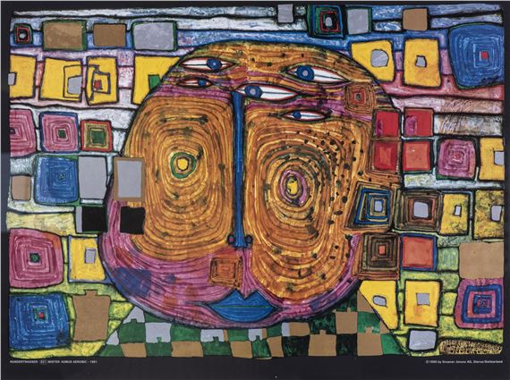 MISTER HUMUS AEROBIC (821) by Friedensreich Hundertwasser
