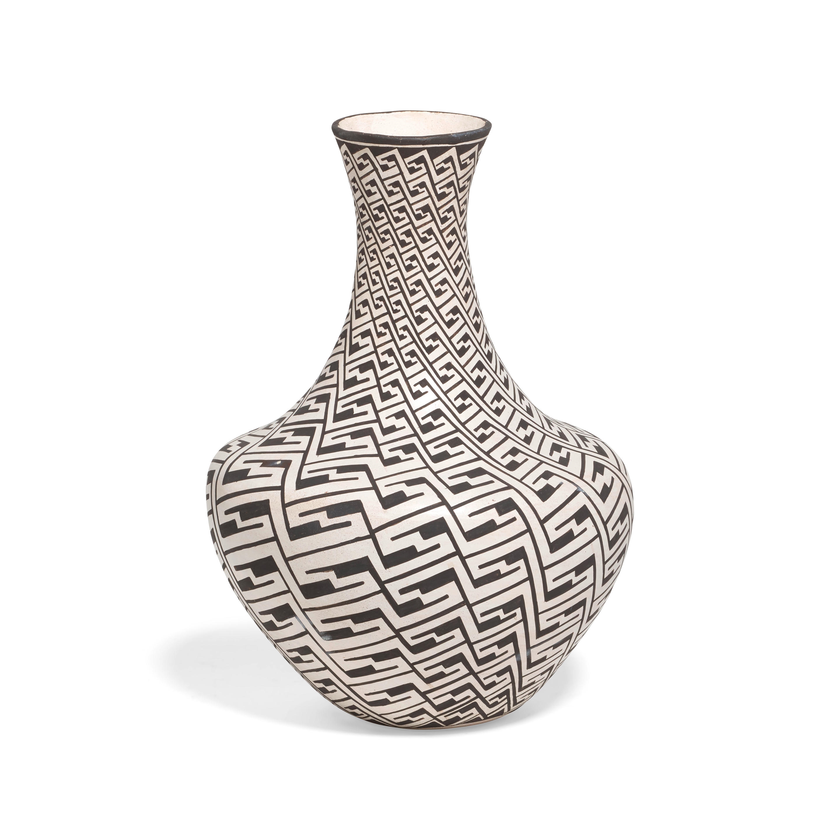 Marie Zieu‏ Chino A Marie Z. Chino pottery vase MutualArt
