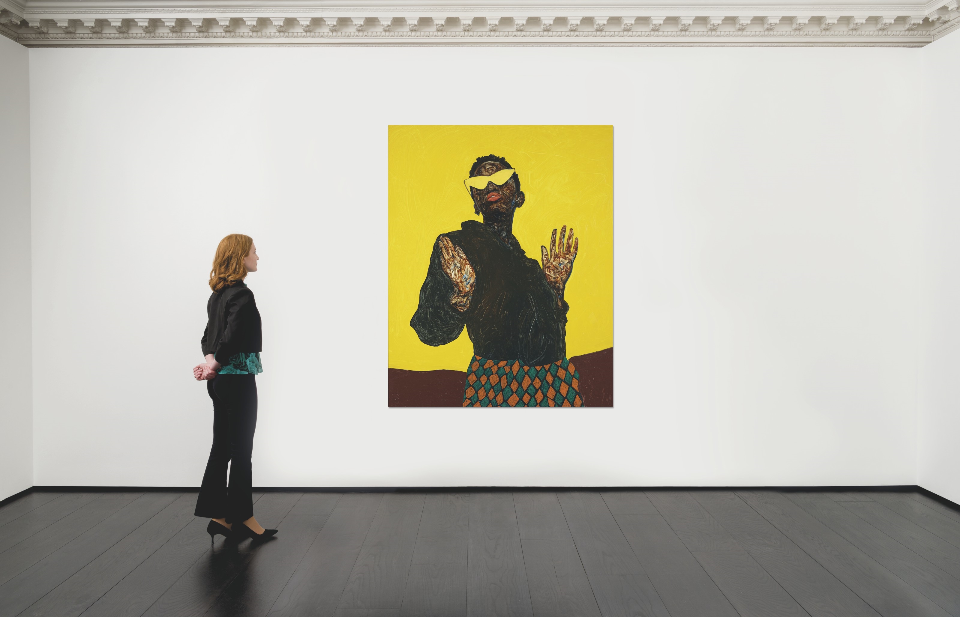 Hands Up, Amoako Boafo, 2018