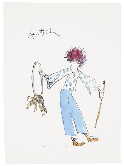 Quentin Blake | Domestic Circus #1 (2021) | MutualArt