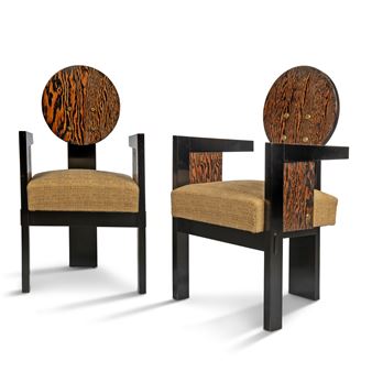 PAIR OF 'BRIDGE' ARMCHAIRS, CIRCA 1937 by André Sornay