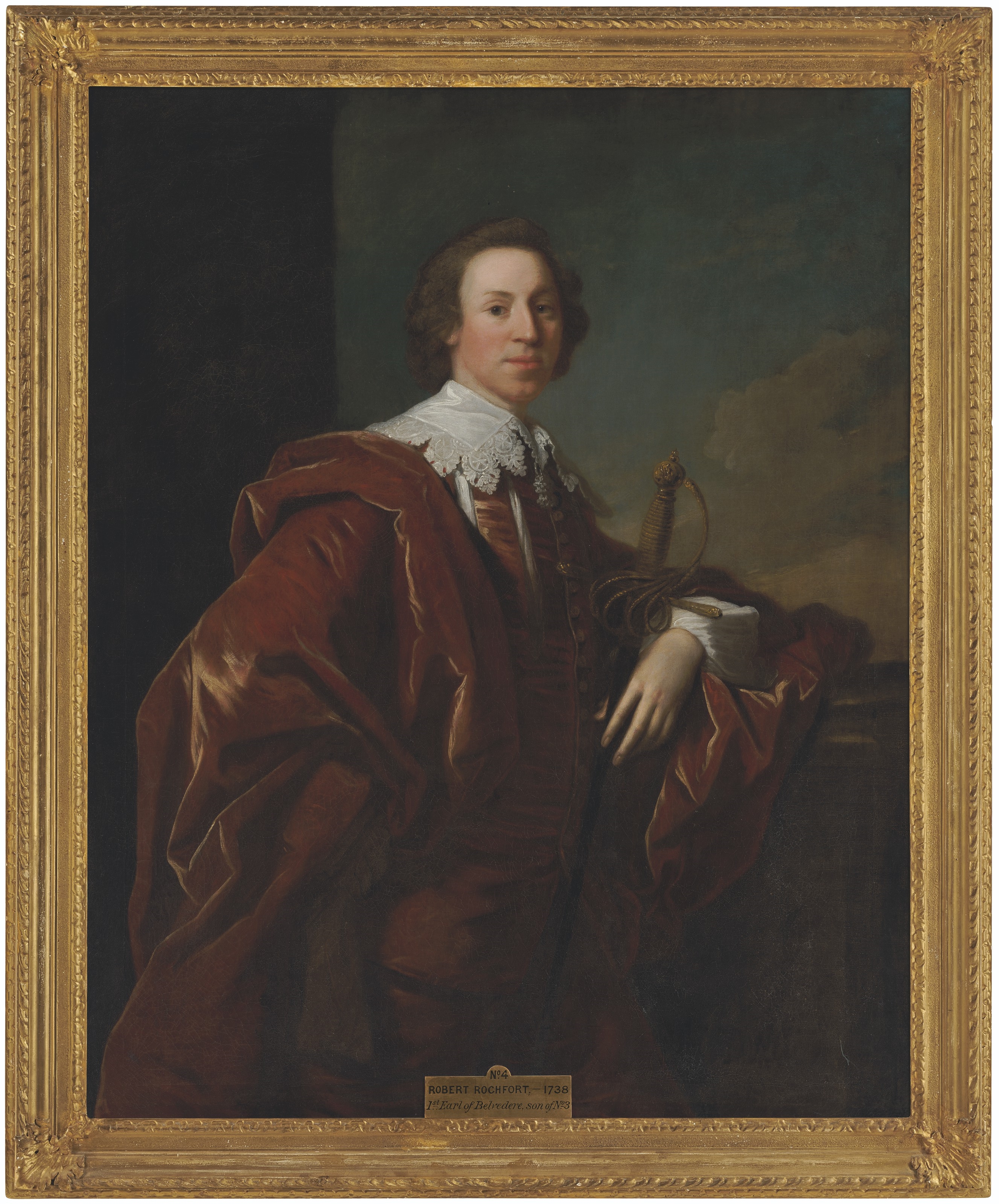 Robert Hunter | Portrait of Robert Rochfort, 1st Earl of Belvedere ...