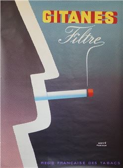 Hervé Morvan | Gitanes Filtre (1962) | MutualArt