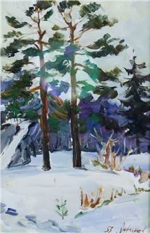 The Forest, Winter - David Nyurenberg-devinov
