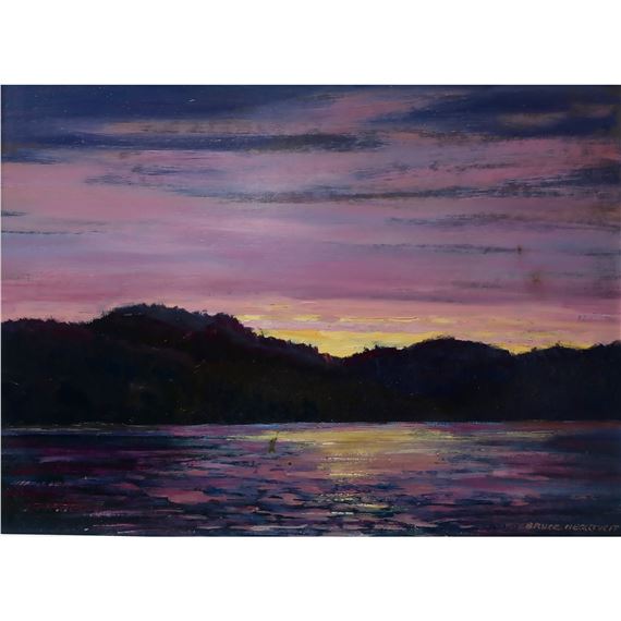EVENING CLEARING by Bruce Heggtveit, DATED 1981