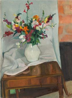 Blumenstillleben - Franz Schader