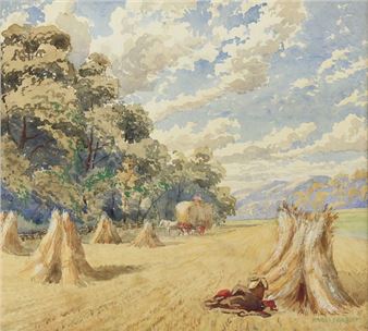Harvesting - Harold Gilbert